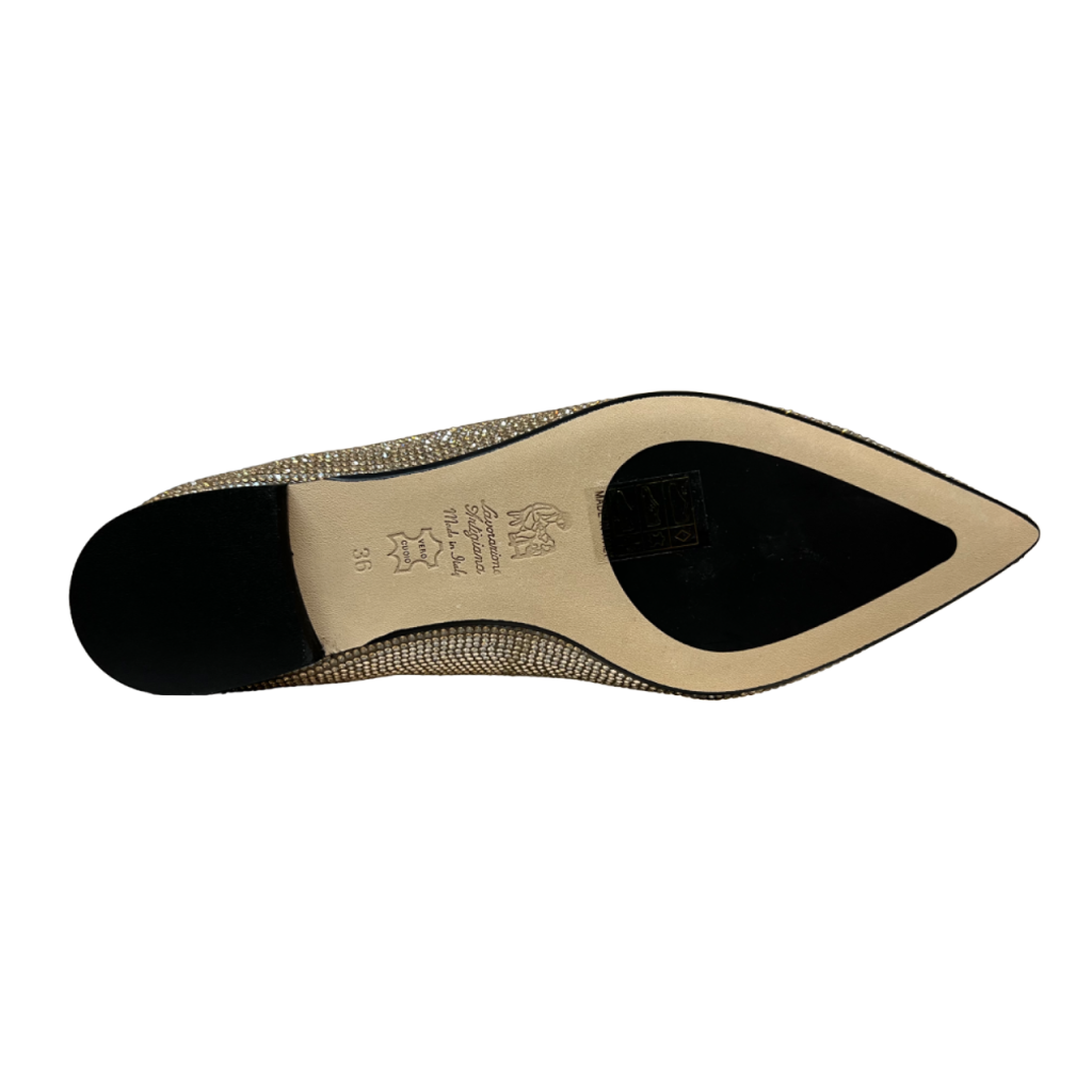 Mezzi Cristalli Saturated Metallic Ballet Slipper 3mm   -  Il negozio per la Bigiotteria Fai da Te