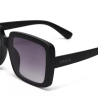 OKKIA ALESSIA pre-assembled Butterfly black sunglasses with soft touch frame
