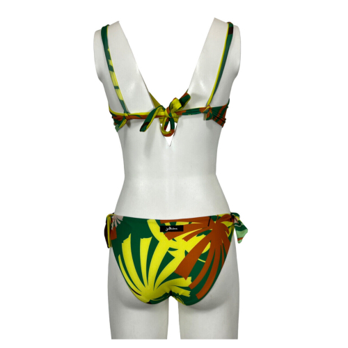 JUSTMINE double-sided sailing bikini C cup green/yellow/orange JCOBKSS24-B2699C 1055 MADE IN ITALY