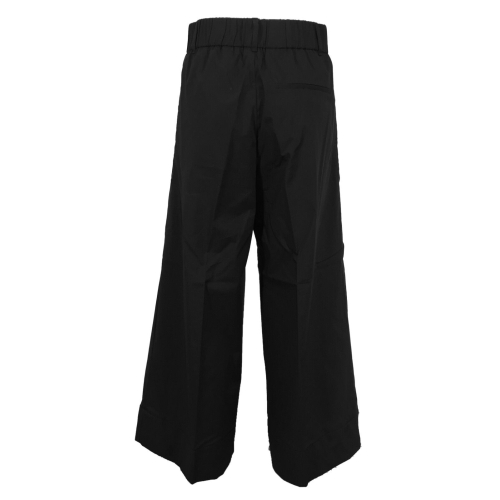 MYTHS pantalone nero largo leggero 21D03 67 MADE IN ITALY