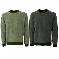 BKØ man sweater cotton/wool mod DU19543 MADE IN ITALY