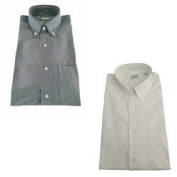 ASPESI camicia uomo oxford,colore bianca, botton down con taschino modello CE14 E743 B.D.MAGRA, 100% cotone