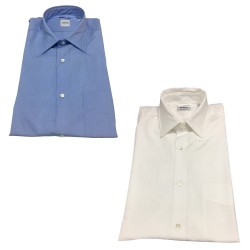 ASPESI camicia uomo mod SEDICI azzurro 100% cotone