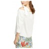 PENNYBLACK blusa donna manica 3/4 fiocco sulla spalla art 31110221 INSOLITO 100% cotone