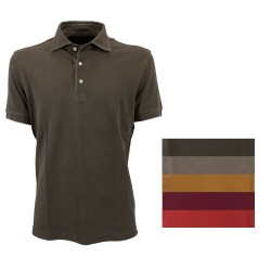 DELLA CIANA men's half-sleeved piquet polo shirt 41 / 201A 100% cotton MADE IN ITALY - 2