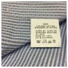 GMF 965 camicia uomo manica lunga righe bianco/celeste mod 10.A.L 911204/01 100% cotone