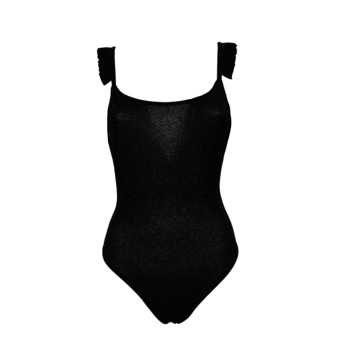 BE LIMOUSINE one-piece woman swimsuit with lurex rouches art PANAREA SC372LU MADE IN ITALY