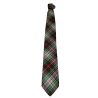 DRAKE’S LONDON cravatta uomo foderata check verde/bianco/rosso 100% seta MADE IN ENGLAND