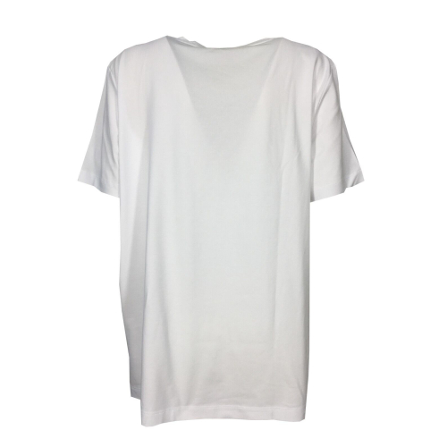 PERSONA by marina Rinaldi white women's t-shirt 21.1972012 VALZER 92% cotton 8% elastane